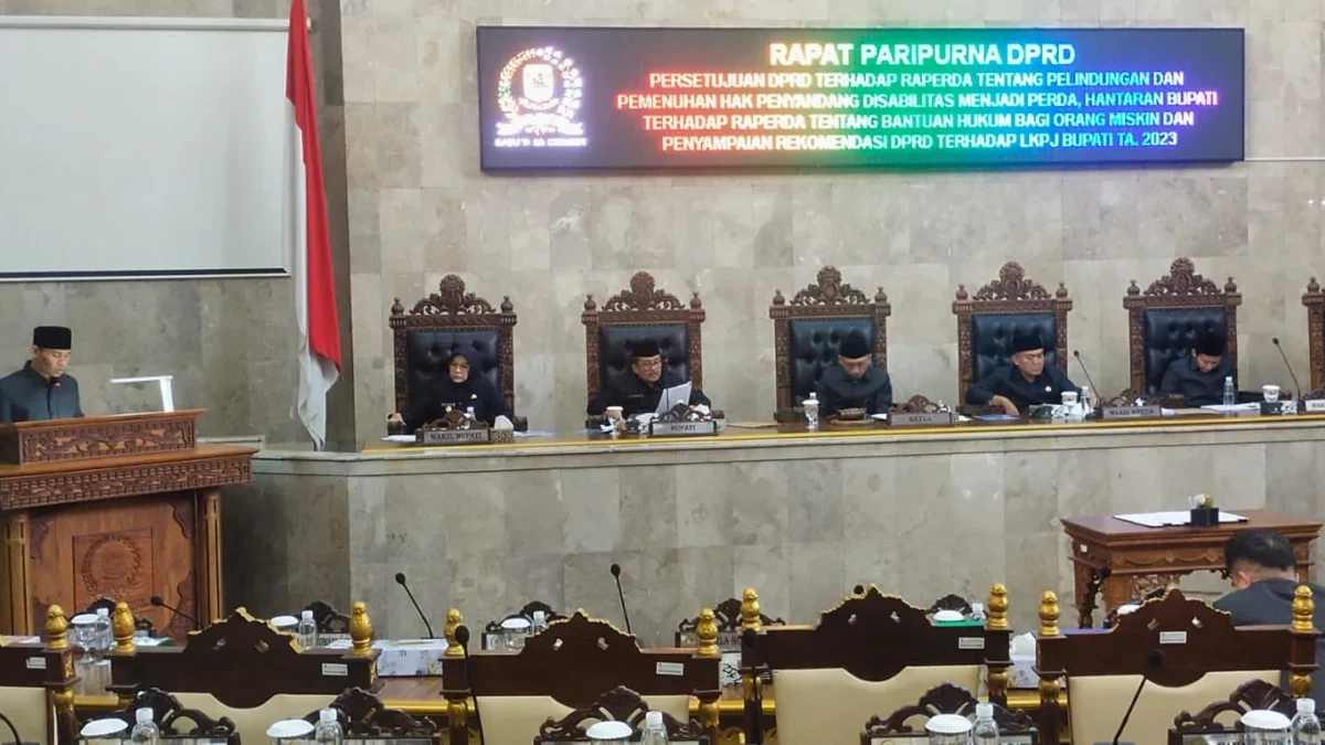 DPRD Kabupaten Cirebon Sahkan Perda Perlindungan dan Pemenuhan Hak Penyandang Disabilitas
