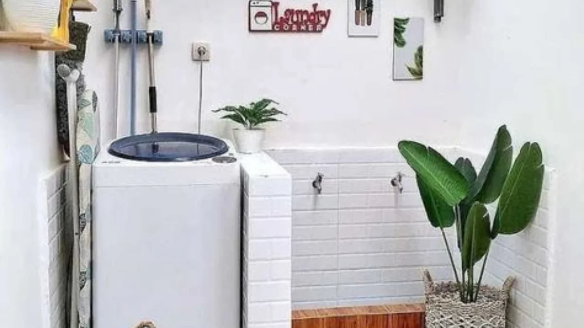 Desain Tempat Cuci Baju Outdoor di Area Sempit, Berikut 10 Inspirasi untuk Hunian Modern