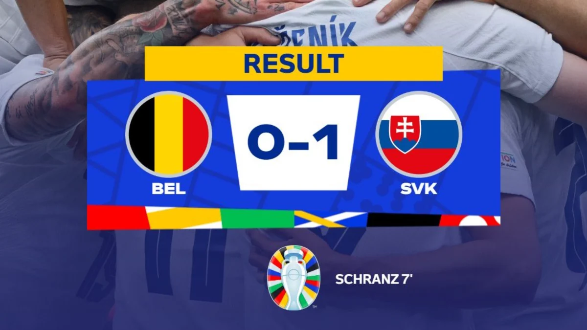 Kejutan Baru di EURO 2024! Belgia Keok dengan Slovakia di pertandingan Belgia vs Slovakia