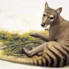 Merawat bayi nya dalam kantung , 5 Fakta Tentang Harimau Tasmania, Hewan Marsupial yang Sudah Punah 