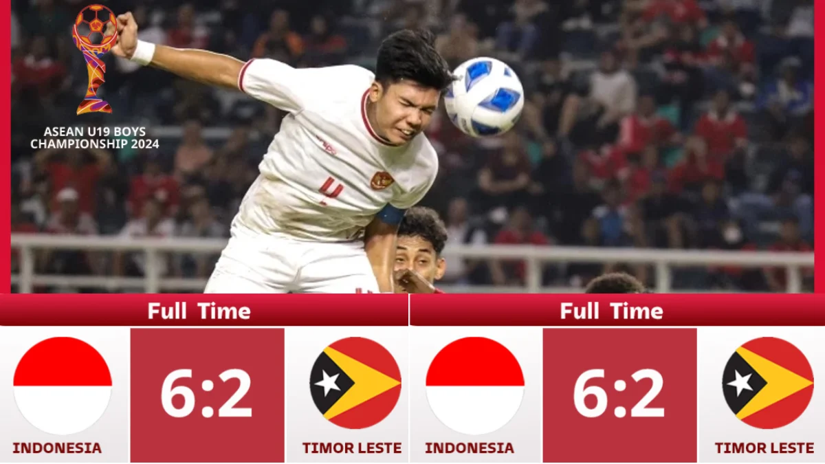 Hasil Indonesia vs Timor Leste U19 2024 di AFF U19: 5 Pemain Kunci Timnas Indonesia Bikin Takjub Penonton