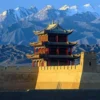 Kemegahan Arsitektur Jiayuguan, Benteng Pertahanan Militer yang Terkuat di Ujung Barat Tembok Besar China