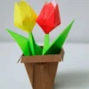 Cara Membuat Origami Bunga, Kupu-Kupu dan Burung untuk Hiasan Dinding Rumah